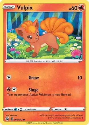 Vulpix (006/073) [Sword & Shield: Champion's Path] Pokémon