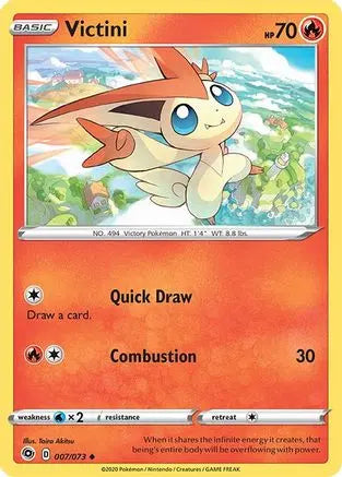 Victini (007/073) [Sword & Shield: Champion's Path] Pokémon