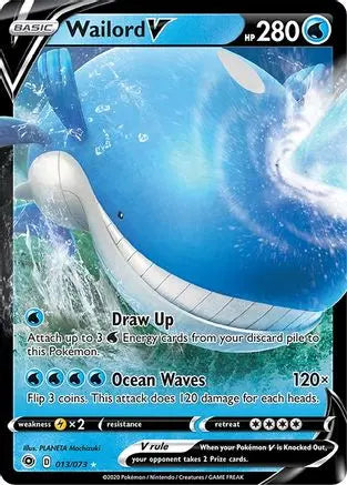 Wailord V (013/073) [Sword & Shield: Champion's Path] Pokémon