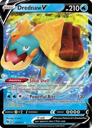 Drednaw V (014/073) [Sword & Shield: Champion's Path] Pokémon