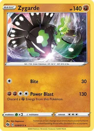 Zygarde (028/073) [Sword & Shield: Champion's Path] Pokémon