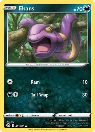 Ekans (033/073) [Sword & Shield: Champion's Path] Pokémon