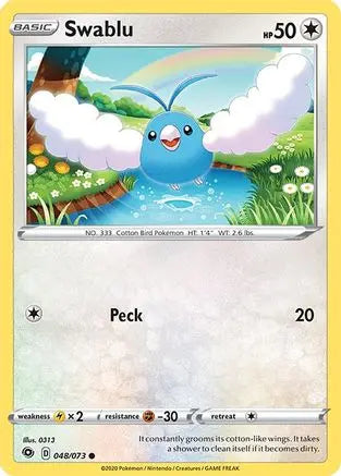 Swablu (048/073) [Sword & Shield: Champion's Path] Pokémon