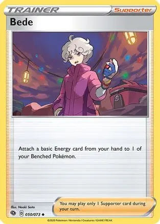 Bede (050/073) [Sword & Shield: Champion's Path] Pokémon