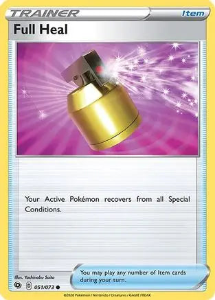 Full Heal (051/073) [Sword & Shield: Champion's Path] Pokémon