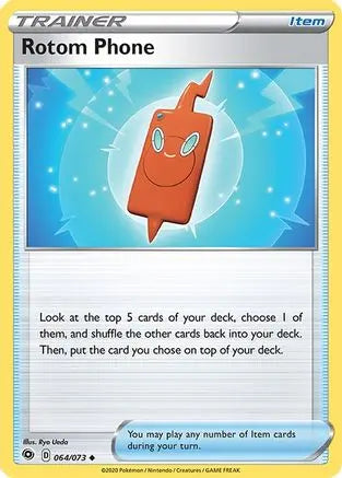 Rotom Phone (064/073) [Sword & Shield: Champion's Path] Pokémon