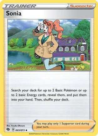 Sonia (065/073) [Sword & Shield: Champion's Path] Pokémon
