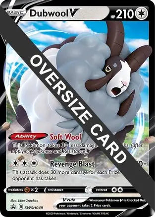 Dubwool V (SWSH049) [Jumbo Cards] Pokémon