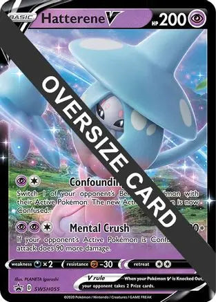 Hatterene V (SWSH055) [Jumbo Cards] Pokémon