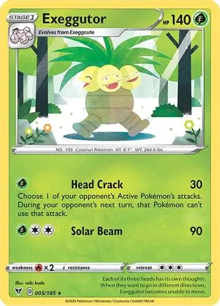 Exeggutor (005/185) [Sword & Shield: Vivid Voltage] Pokémon