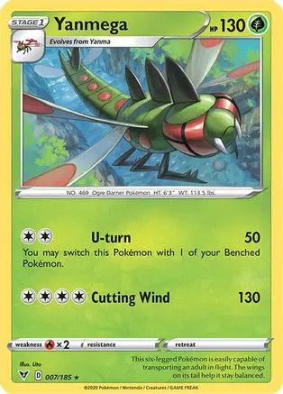 Yanmega (007/185) [Sword & Shield: Vivid Voltage] Pokémon