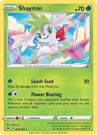 Shaymin (015/185) [Sword & Shield: Vivid Voltage] Pokémon