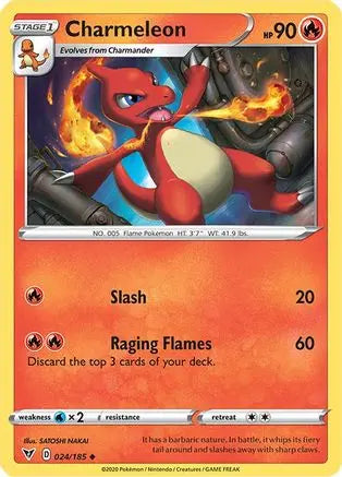 Charmeleon (024/185) [Sword & Shield: Vivid Voltage] Pokémon