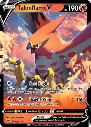 Talonflame V (029/185) [Sword & Shield: Vivid Voltage] Pokémon