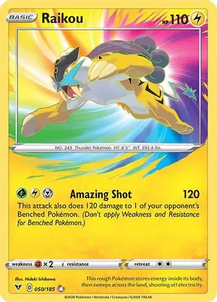 Raikou (050/185) [Sword & Shield: Vivid Voltage] Pokémon