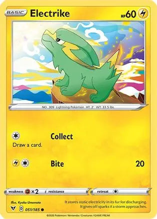 Electrike (051/185) [Sword & Shield: Vivid Voltage] Pokémon