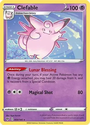 Clefable (064/185) [Sword & Shield: Vivid Voltage] Pokémon