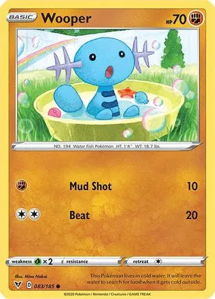 Wooper (083/185) [Sword & Shield: Vivid Voltage] Pokémon