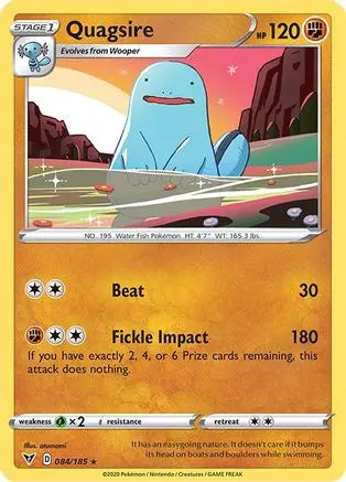 Quagsire (084/185) [Sword & Shield: Vivid Voltage] Pokémon