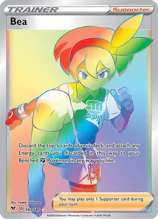 Bea (193/185) [Sword & Shield: Vivid Voltage] Pokémon