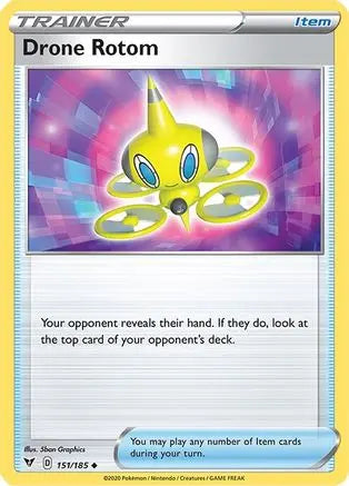 Drone Rotom (151/185) [Sword & Shield: Vivid Voltage] Pokémon