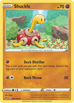 Shuckle (085/185) [Sword & Shield: Vivid Voltage] Pokémon