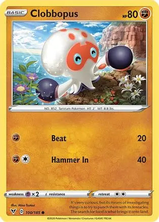Clobbopus (100/185) [Sword & Shield: Vivid Voltage] Pokémon