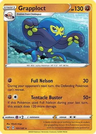 Grapploct (101/185) [Sword & Shield: Vivid Voltage] Pokémon