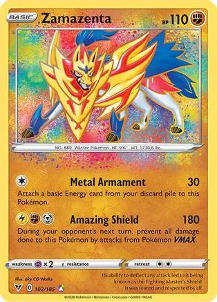 Zamazenta (102/185) [Sword & Shield: Vivid Voltage] Pokémon
