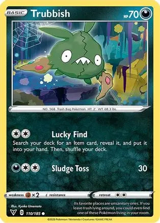 Trubbish (110/185) [Sword & Shield: Vivid Voltage] Pokémon