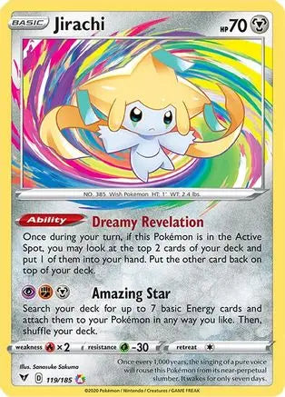 Jirachi (119/185) [Sword & Shield: Vivid Voltage] Pokémon