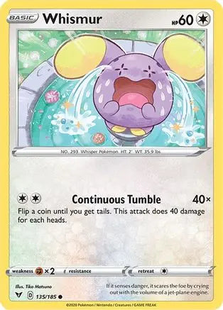 Whismur (135/185) [Sword & Shield: Vivid Voltage] Pokémon