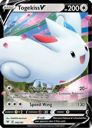 Togekiss V (140/185) [Sword & Shield: Vivid Voltage] Pokémon