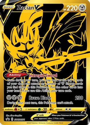 Zacian V (SWSH076) [Sword & Shield: Black Star Promos] Pokémon
