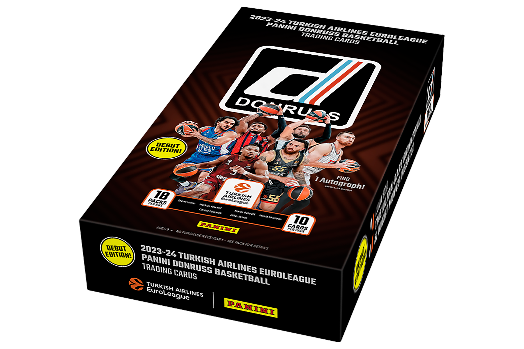 2023-24 Panini Donruss Turkish Airlines EuroLeague Basketball Hobby Box