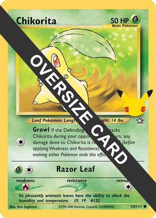 Chikorita (54/111) [First Partner Pack]