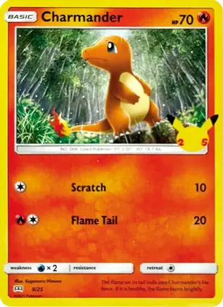 Charmander (9/25) [McDonald's 25th Anniversary] Pokémon