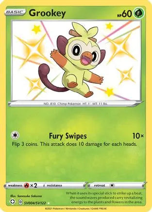 Grookey (SV004/SV122) [Sword & Shield: Shining Fates] Pokémon