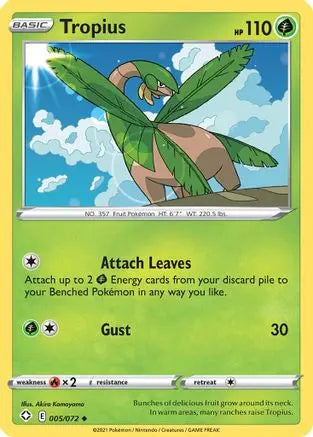 Tropius (005/072) [Sword & Shield: Shining Fates] Pokémon