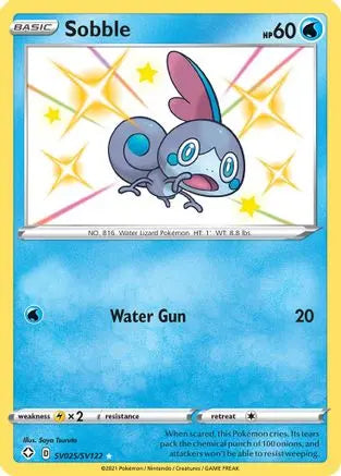 Sobble (SV025/SV122) [Sword & Shield: Shining Fates] Pokémon