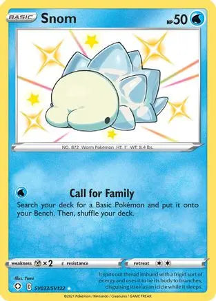 Snom (SV033/SV122) [Sword & Shield: Shining Fates] Pokémon