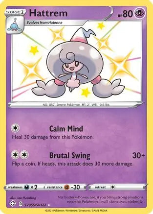 Hattrem (SV055/SV122) [Sword & Shield: Shining Fates] Pokémon