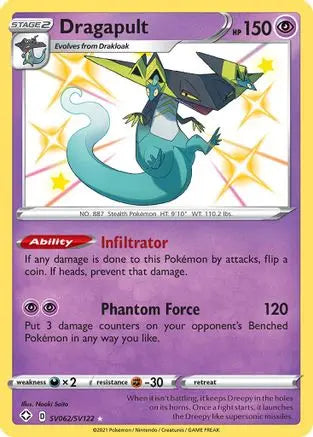 Dragapult (SV062/SV122) [Sword & Shield: Shining Fates] Pokémon