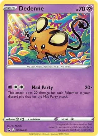Dedenne (SWSH080) [Sword & Shield: Black Star Promos] Pokémon