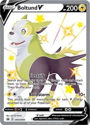 Boltund V (SWSH085) [Sword & Shield: Black Star Promos] Pokémon