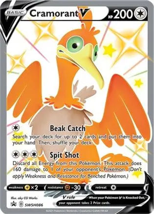 Cramorant V (SWSH086) [Sword & Shield: Black Star Promos] Pokémon