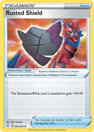 Rusted Shield (061/072) [Sword & Shield: Shining Fates] Pokémon