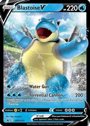 Blastoise V (SWSH101) [Sword & Shield: Black Star Promos] Pokémon