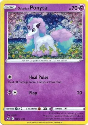 Galarian Ponyta (SWSH013) (General Mills Promo) [Sword & Shield: Black Star Promos] Pokémon