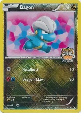 Bagon (6/20) (Regional Championship) [Black & White: Dragon Vault] Pokémon
